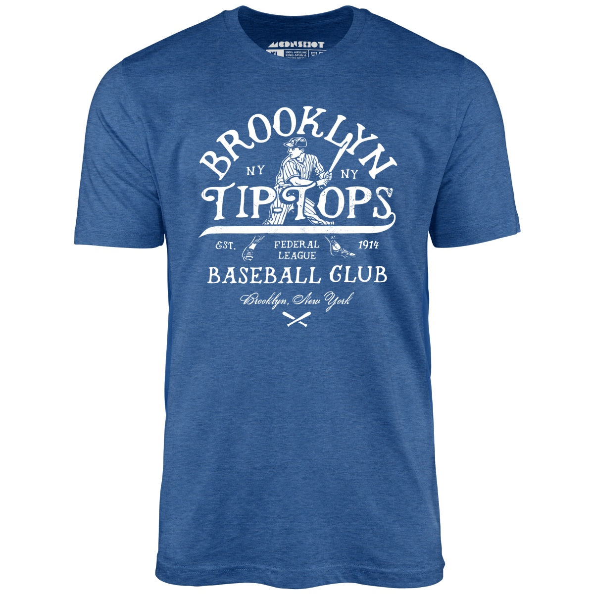 Brooklyn Tip Tops - New York - Vintage Defunct Baseball Teams - Unisex T-Shirt