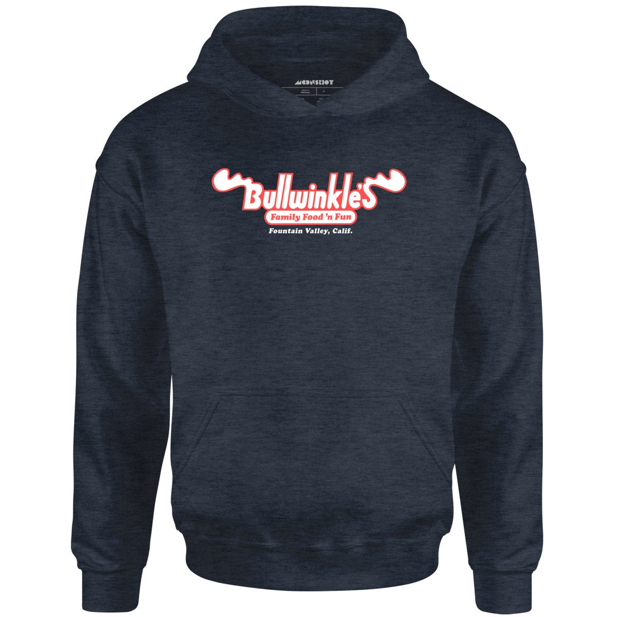 Bullwinkles - Fountain Valley, CA - Vintage Amusement Park - Unisex Hoodie