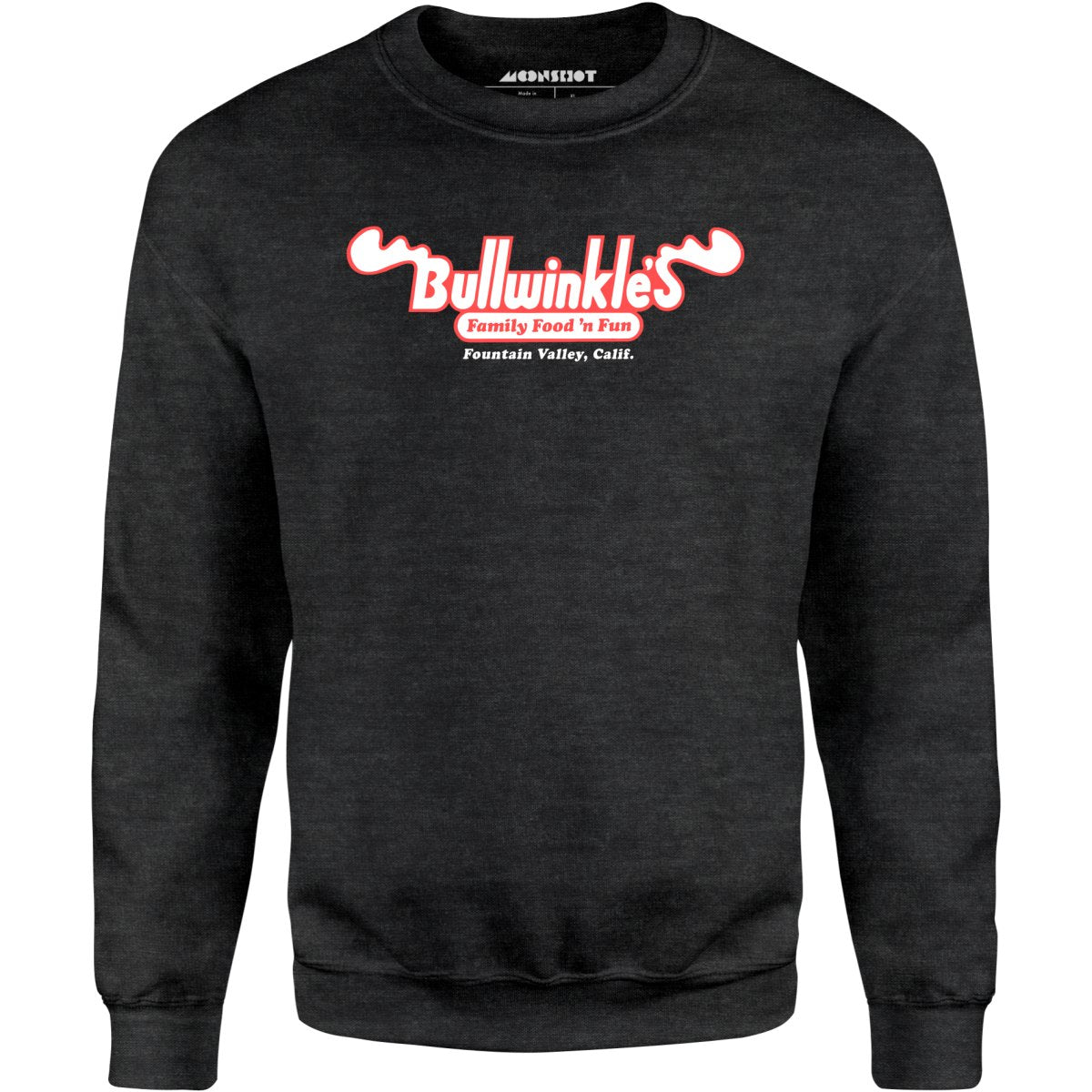 Bullwinkles - Fountain Valley, CA - Vintage Amusement Park - Unisex Sweatshirt
