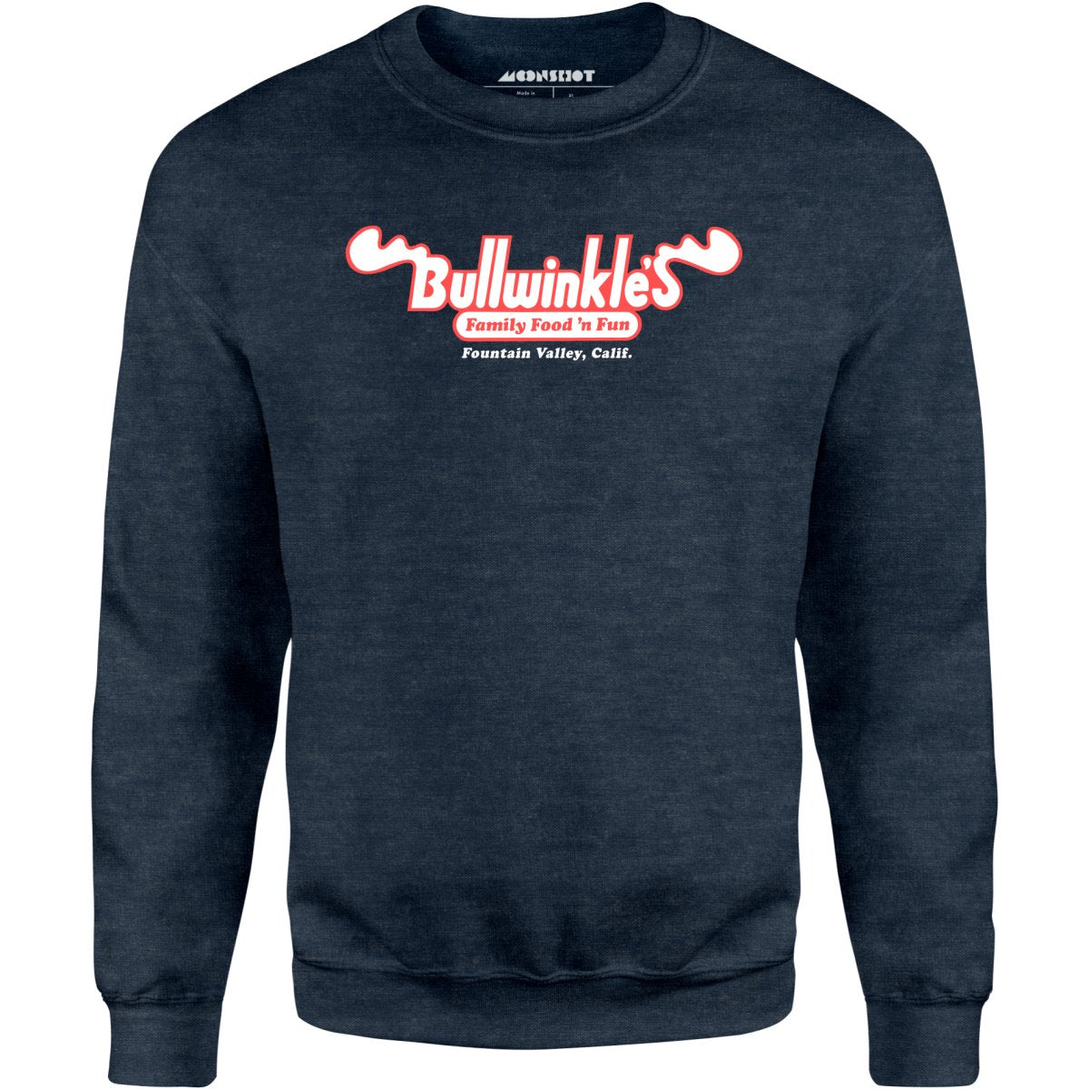 Bullwinkles - Fountain Valley, CA - Vintage Amusement Park - Unisex Sweatshirt