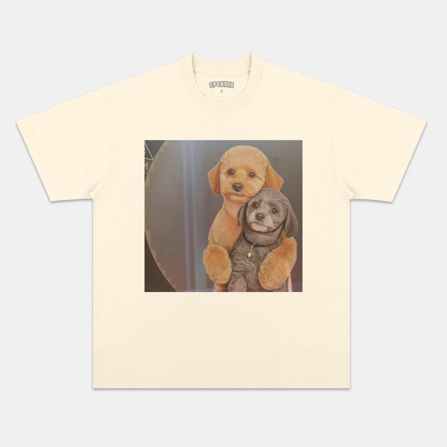 EMBRACING DOG TEE