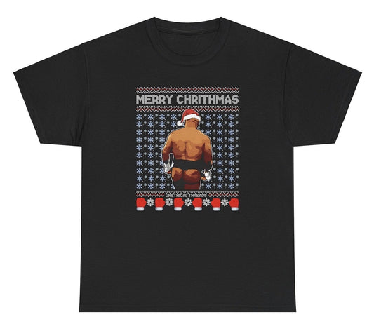 *NEW* Merry Chrithmas Mike Tyson Butt Interview Tee