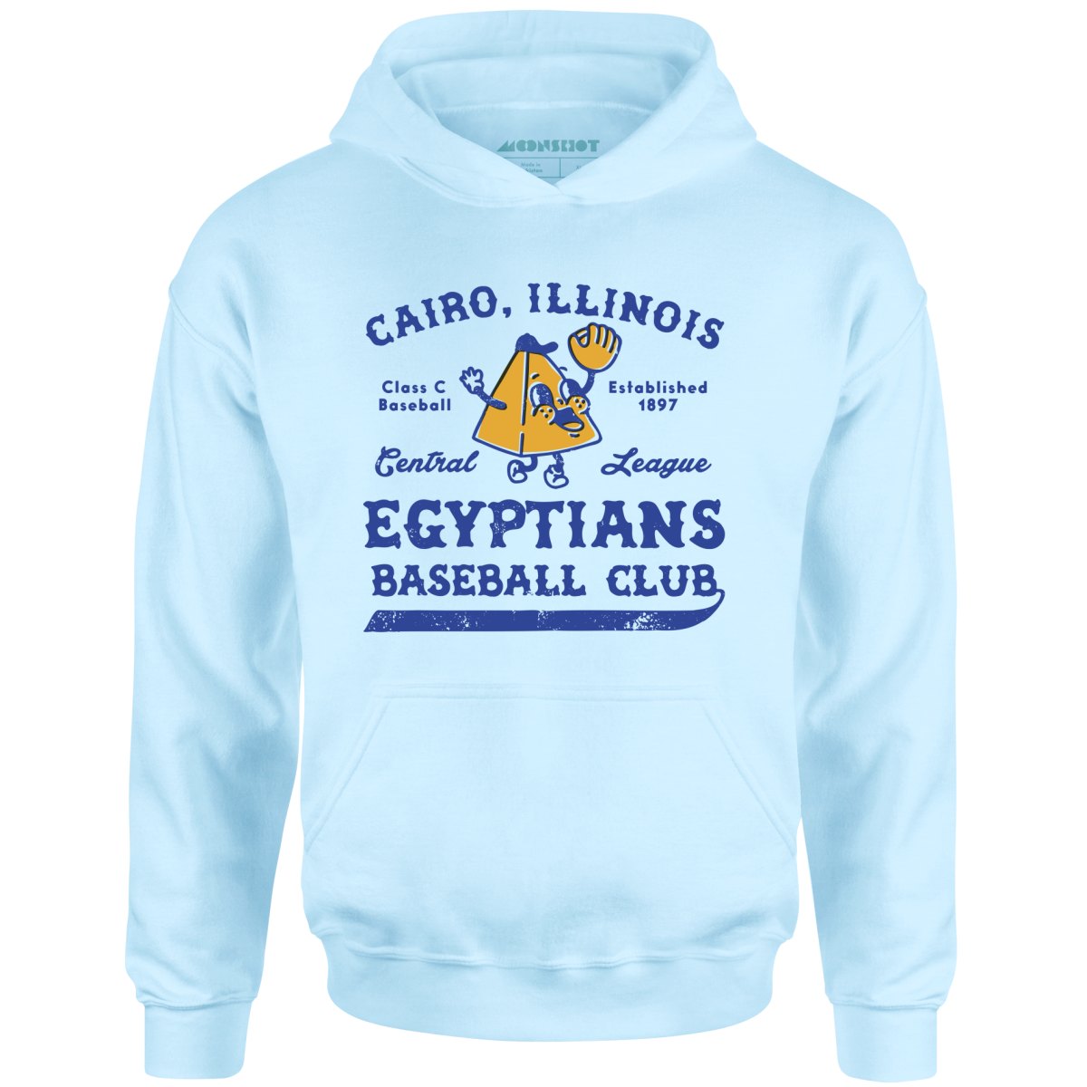 Cairo Egyptians - Illinois - Vintage Defunct Baseball Teams - Unisex Hoodie