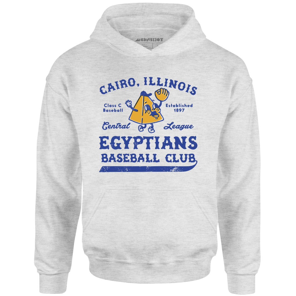 Cairo Egyptians - Illinois - Vintage Defunct Baseball Teams - Unisex Hoodie