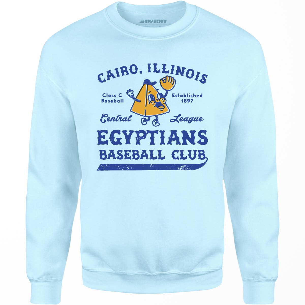 Cairo Egyptians - Illinois - Vintage Defunct Baseball Teams - Unisex Sweatshirt