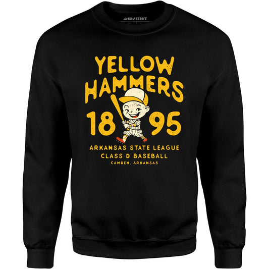 Camden Yellow Hammers - Arkansas - Vintage Defunct Baseball Teams - Unisex Sweatshirt