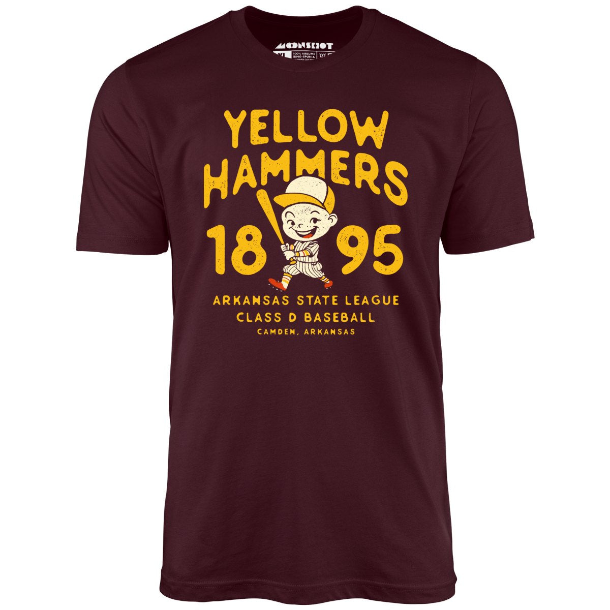 Camden Yellow Hammers - Arkansas - Vintage Defunct Baseball Teams - Unisex T-Shirt