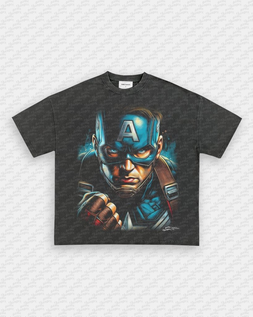 CAPTAIN AMERICA V4 TEE - clothing by TeeHivey.com (Image 4)