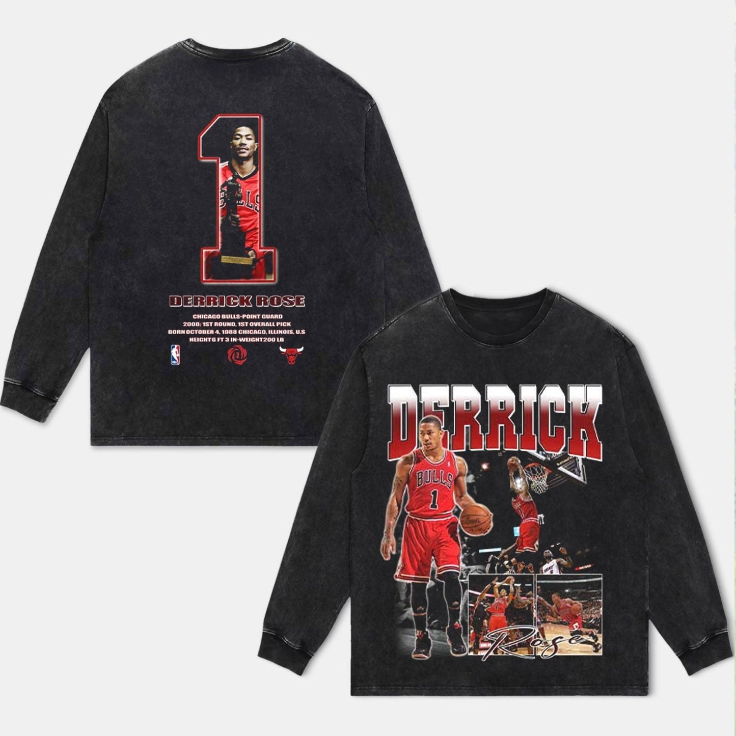 DERRICK ROSE TEE 2.0 Style001