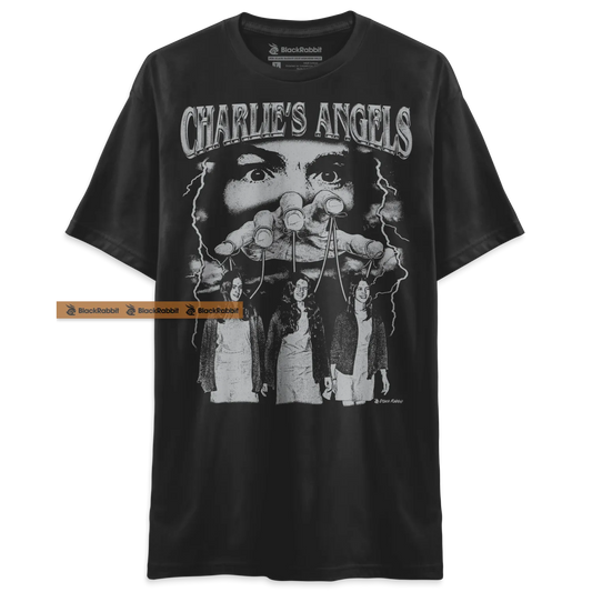Charles Manson Family Charlie's Angels Retro Vintage Unisex Classic T-Shirt