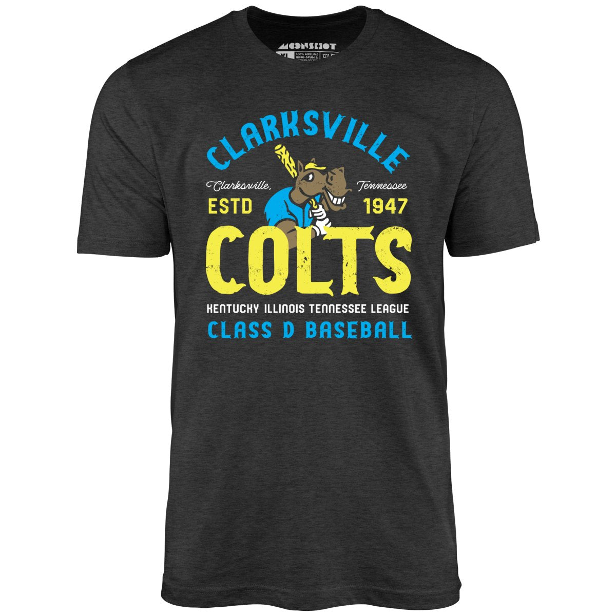 Clarksville Colts - Tennessee - Vintage Defunct Baseball Teams - Unisex T-Shirt