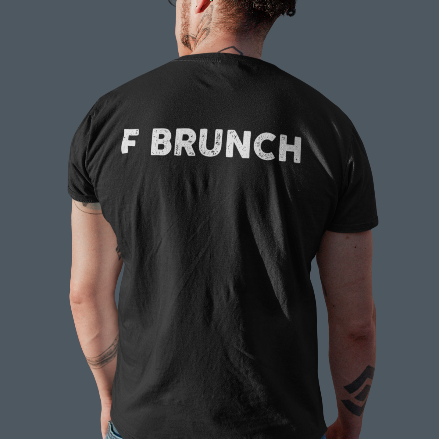 BACK PRINT F Brunch Unisex Tee