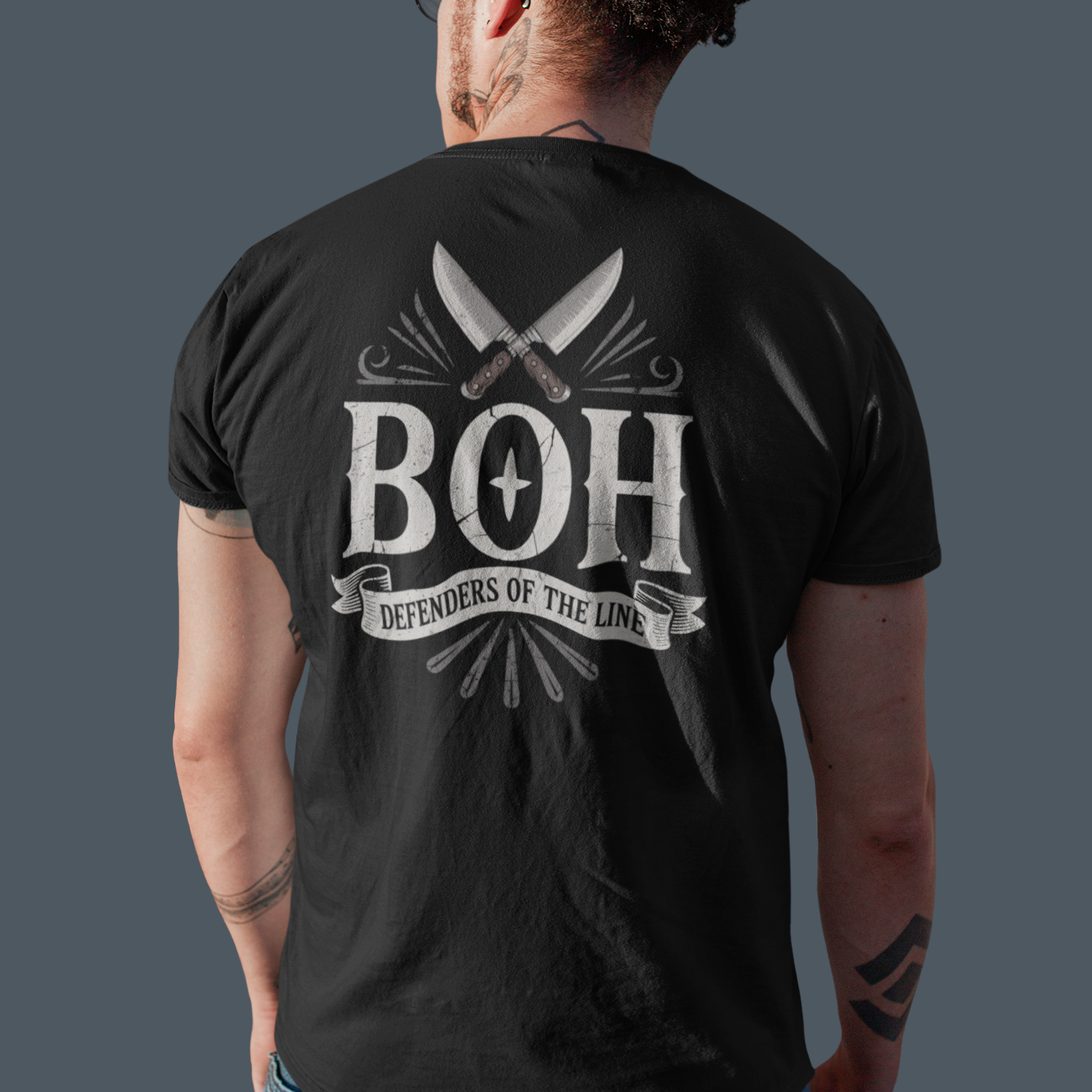 BACK PRINT BOH Unisex Tee