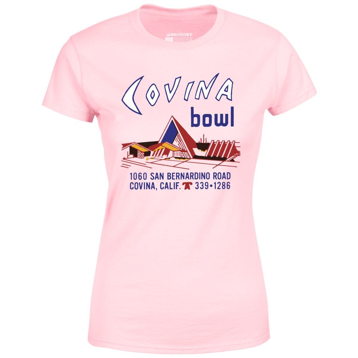 Covina Bowl - Covina, CA - Vintage Bowling Alley - Women's T-Shirt