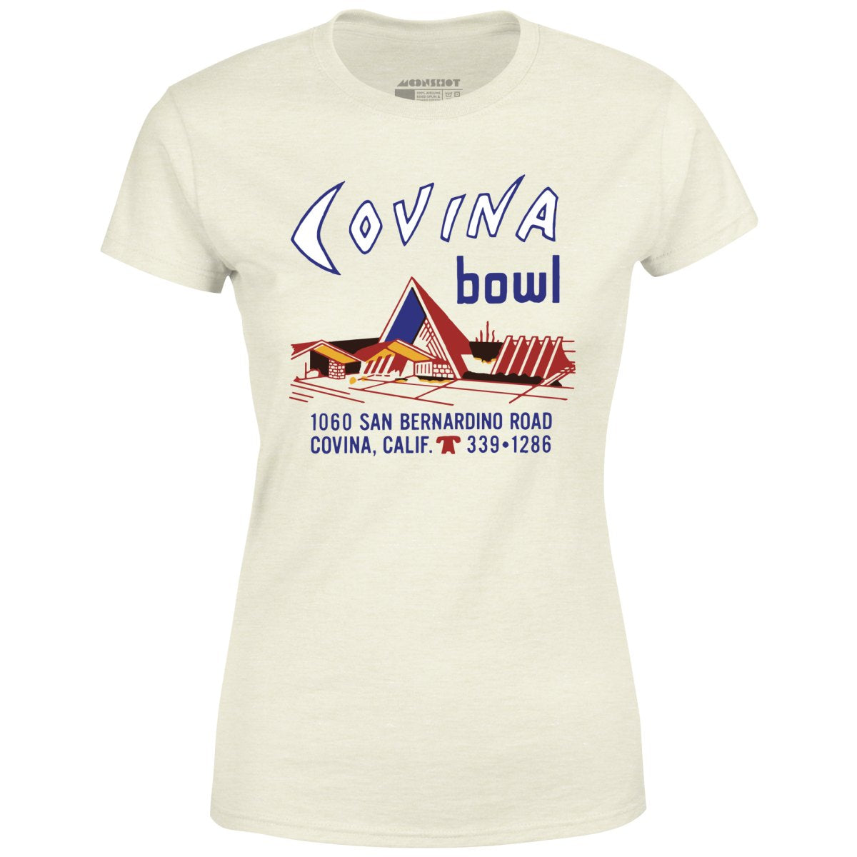 Covina Bowl - Covina, CA - Vintage Bowling Alley - Women's T-Shirt
