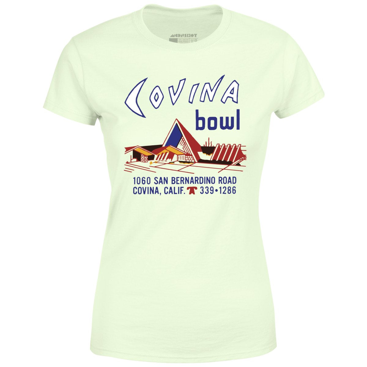 Covina Bowl - Covina, CA - Vintage Bowling Alley - Women's T-Shirt