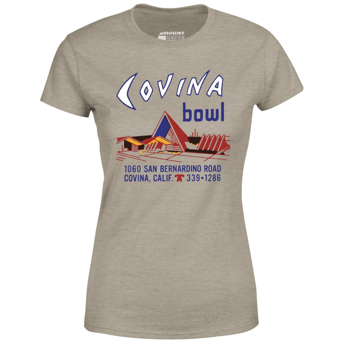 Covina Bowl - Covina, CA - Vintage Bowling Alley - Women's T-Shirt