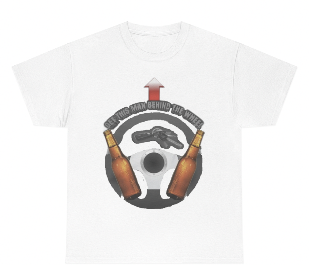 Get This Man Behind The Wheel Tee - clothing by TeeHivey.com (Image 2)