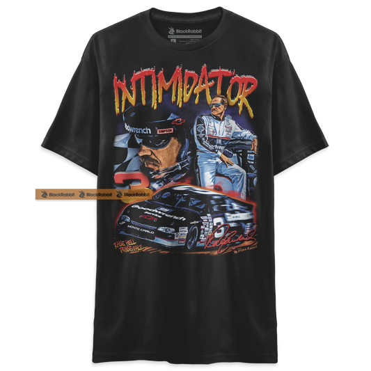 Dale Earnhardt Intimidator Raise Hell Praise Dale 90s Recreation Retro Vintage Bootleg Unisex Classic T-Shirt