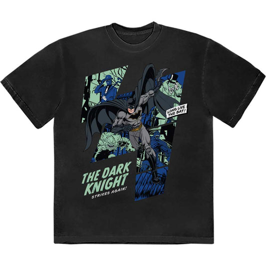 Batman Long Live The Bat T Shirt Black