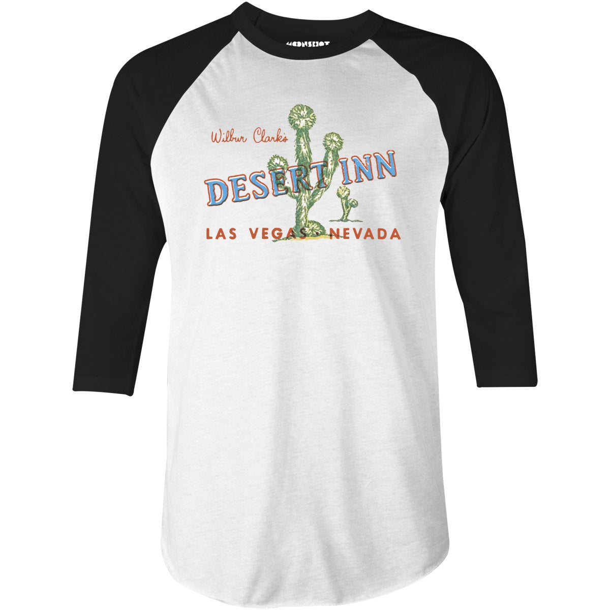 Desert Inn - Vintage Las Vegas - 3/4 Sleeve Raglan T-Shirt