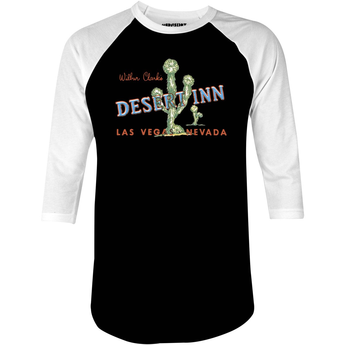 Desert Inn - Vintage Las Vegas - 3/4 Sleeve Raglan T-Shirt