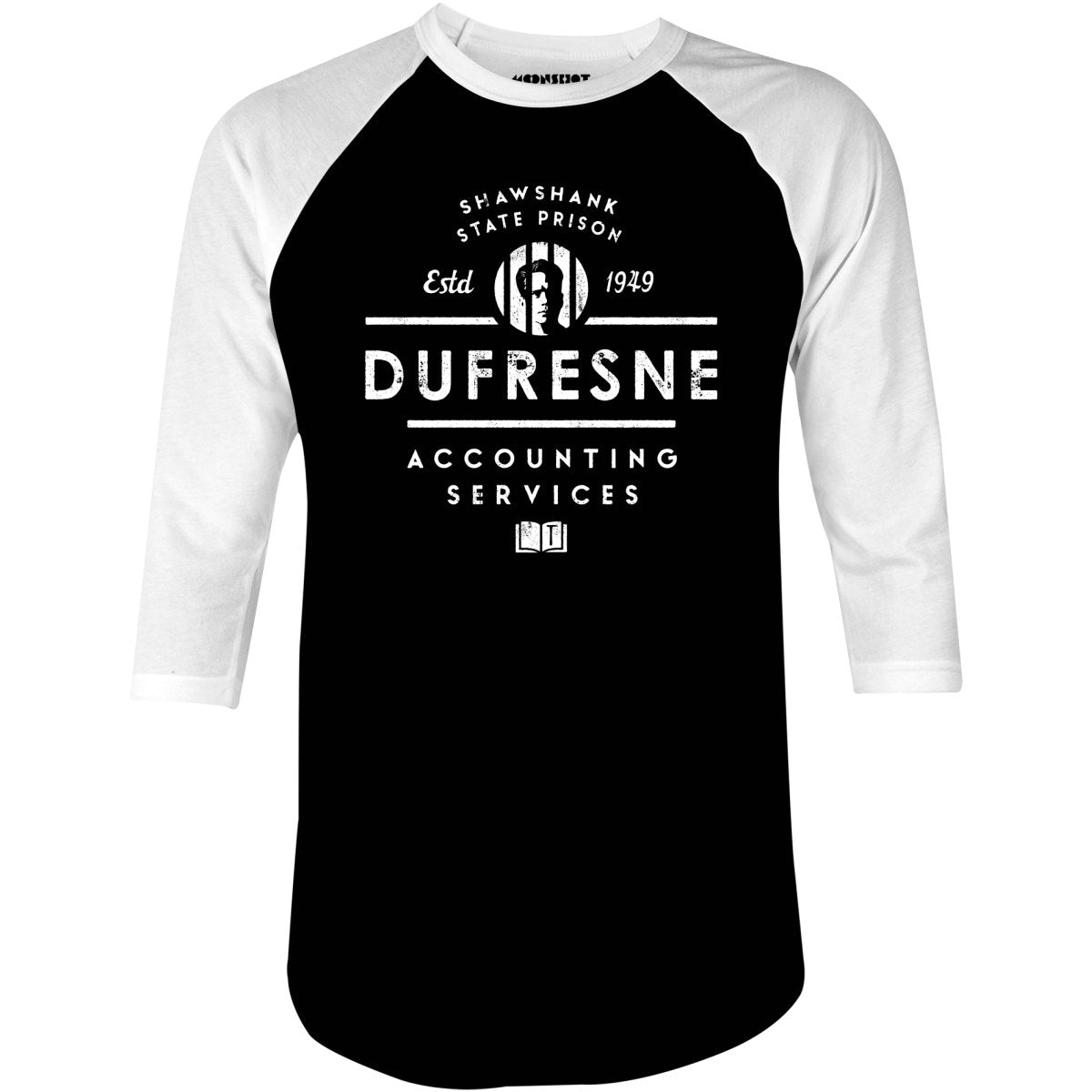 Dufresne Accounting Services - 3/4 Sleeve Raglan T-Shirt