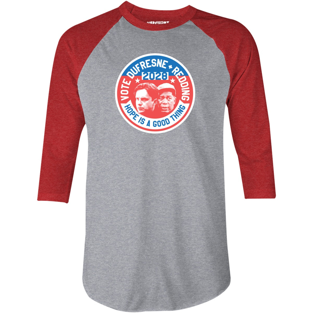 Dufresne Redding 2028 - 3/4 Sleeve Raglan T-Shirt