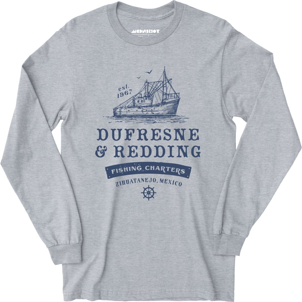 Dufresne & Redding Fishing Charters - Long Sleeve T-Shirt