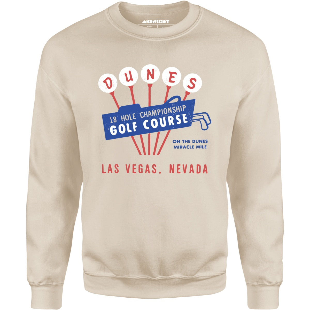 Dunes Golf Course - Vintage Las Vegas - Unisex Sweatshirt