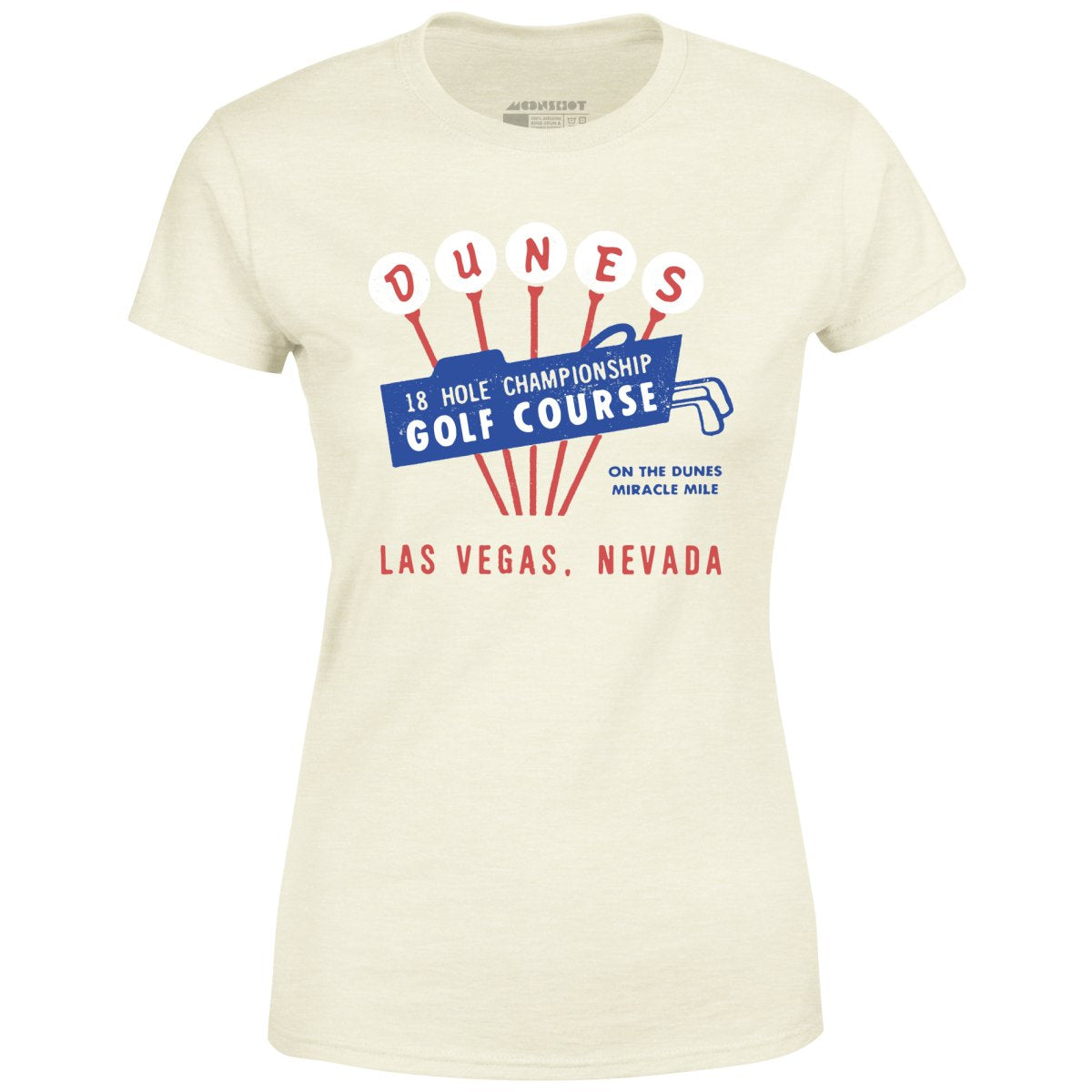 Dunes Golf Course - Vintage Las Vegas - Women's T-Shirt