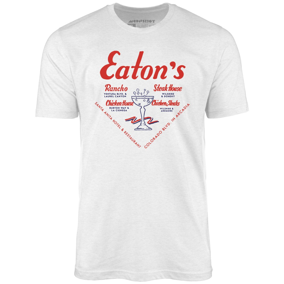 Eatons Restaurants - Los Angeles, CA - Vintage Restaurant - Unisex T-Shirt