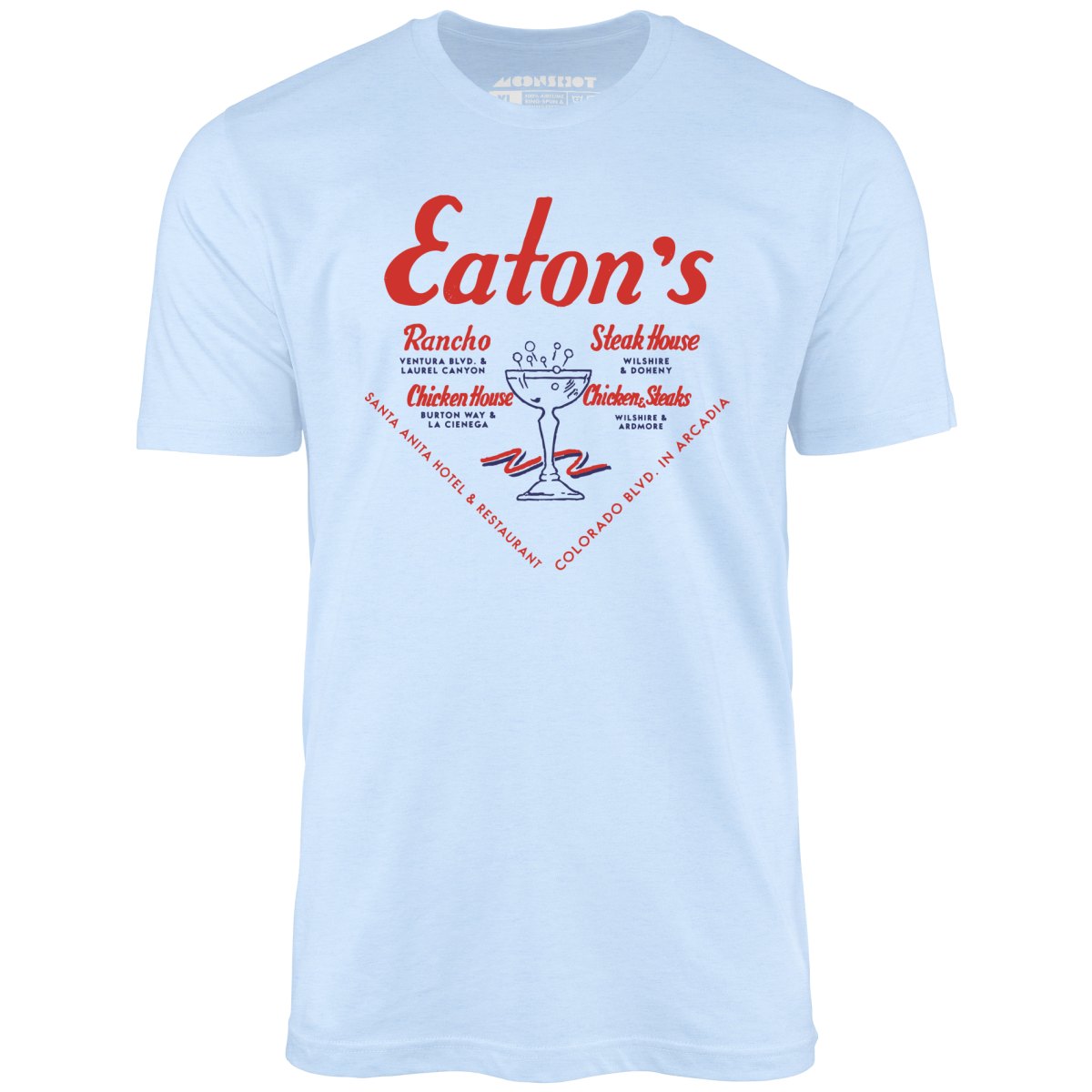 Eatons Restaurants - Los Angeles, CA - Vintage Restaurant - Unisex T-Shirt