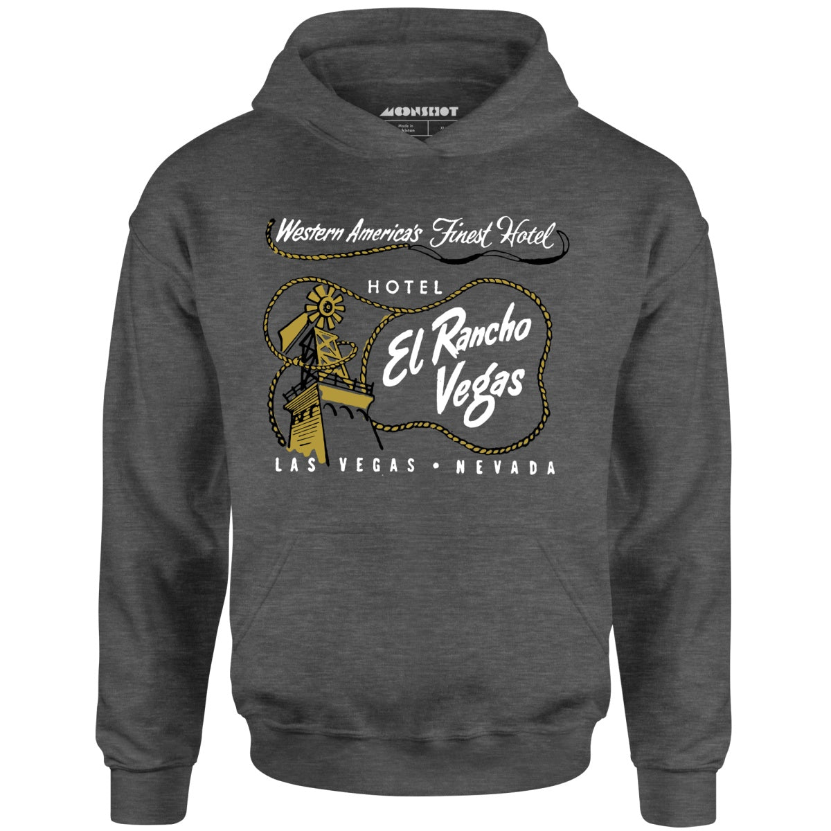 El Rancho Hotel - Vintage Las Vegas - Unisex Hoodie