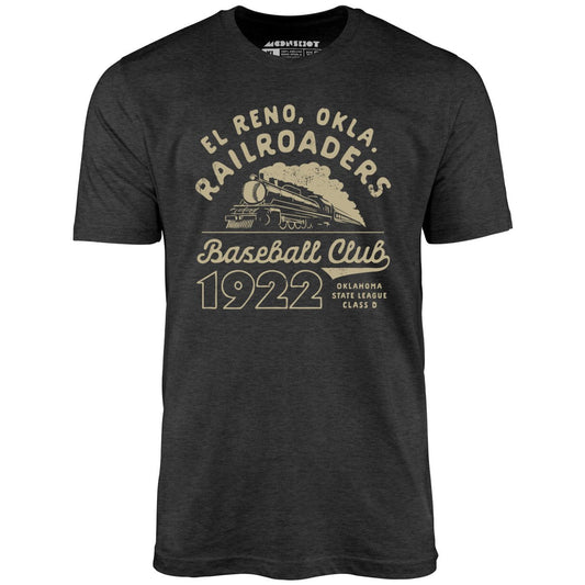 El Reno Railroaders - Oklahoma - Vintage Defunct Baseball Teams - Unisex T-Shirt