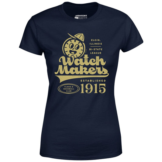Elgin Watch Makers - Illinois - Vintage Defunct Baseball Teams - Women's T-Shirt