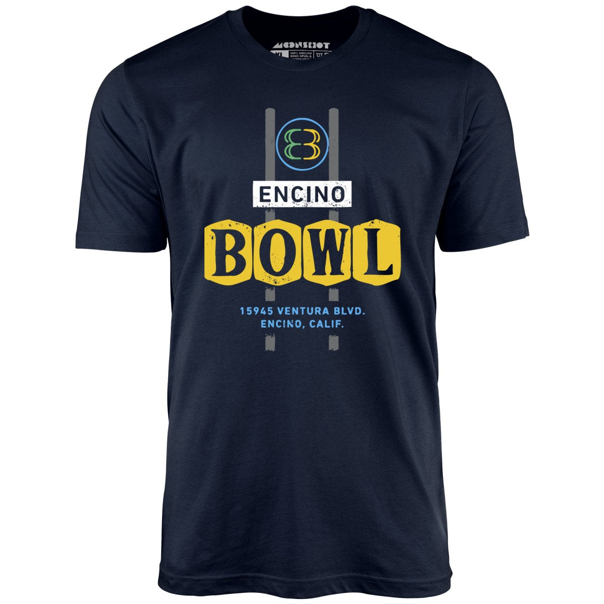 Encino Bowl - Encino, CA - Vintage Bowling Alley - Unisex T-Shirt