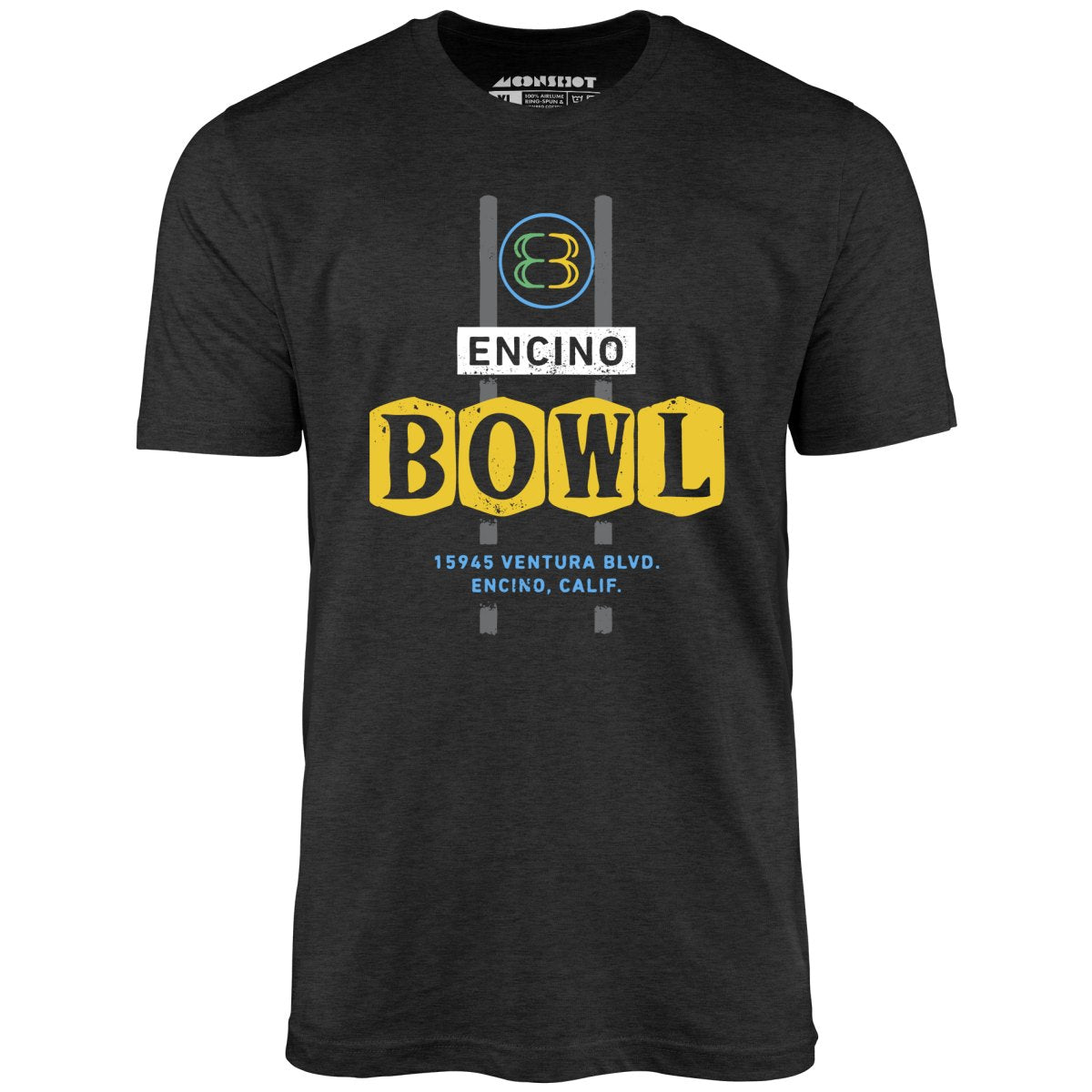 Encino Bowl - Encino, CA - Vintage Bowling Alley - Unisex T-Shirt