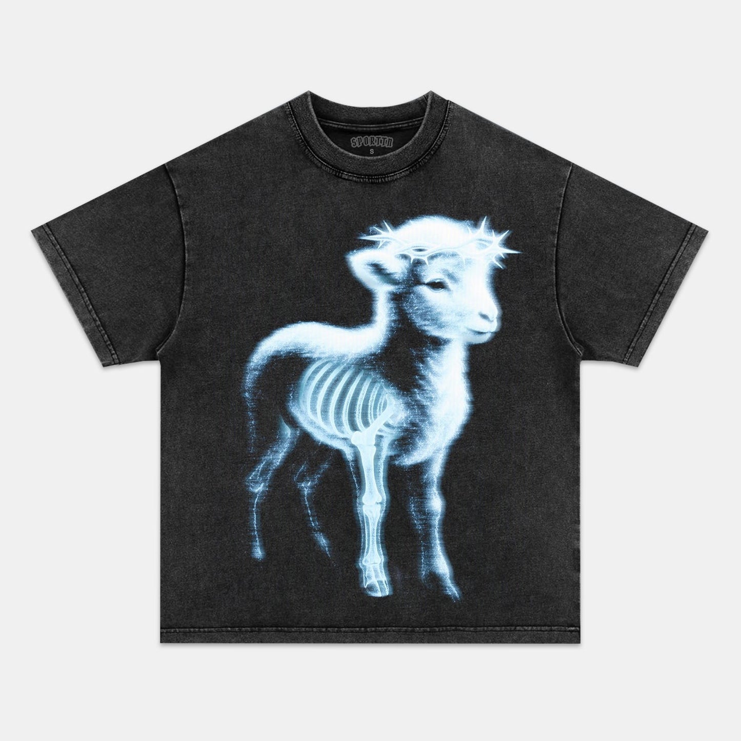 RETRO STREET STYLE & LITTLE SHEEP TEE