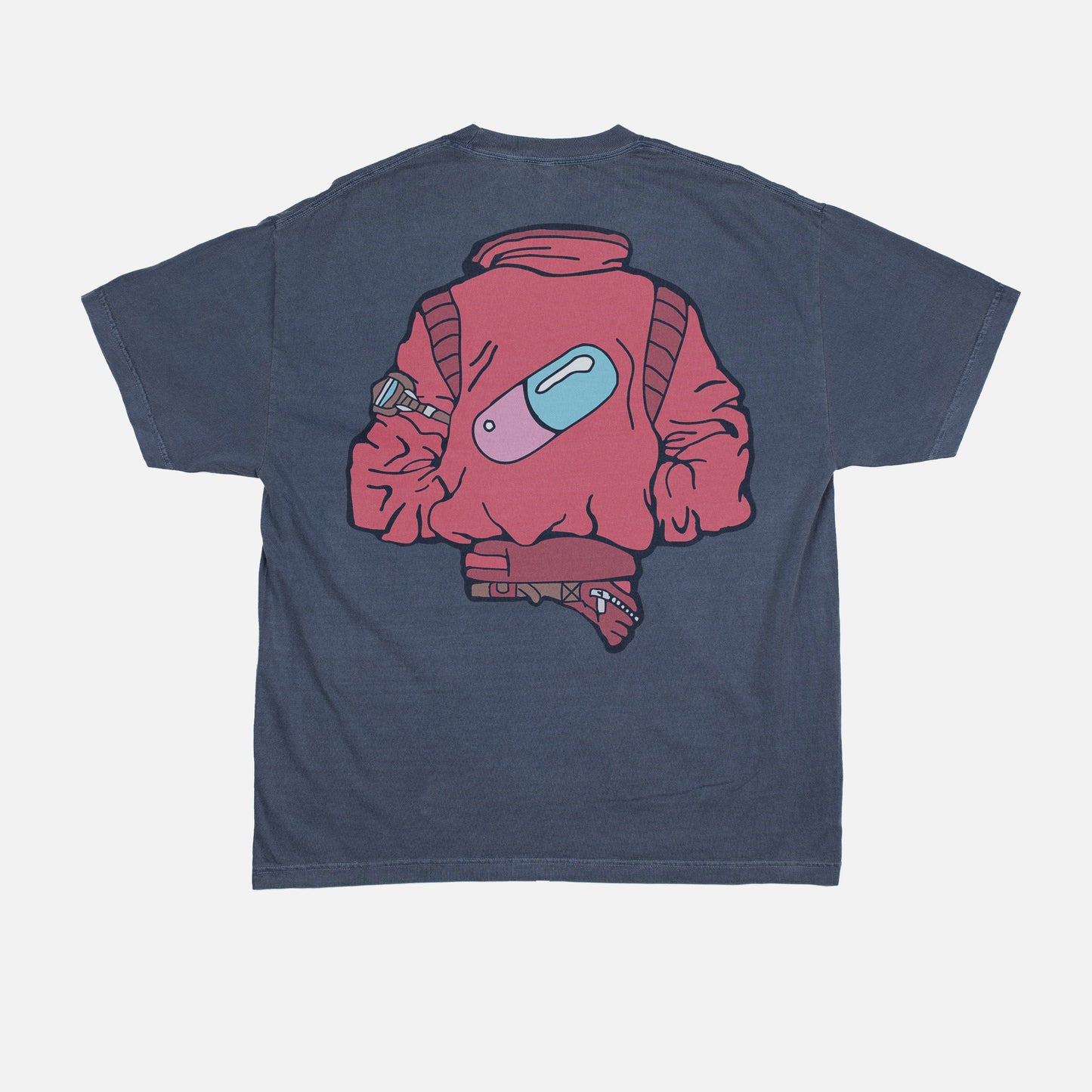 Neo-Tokyo Anime Motorcycle Jacket Graphic Tee