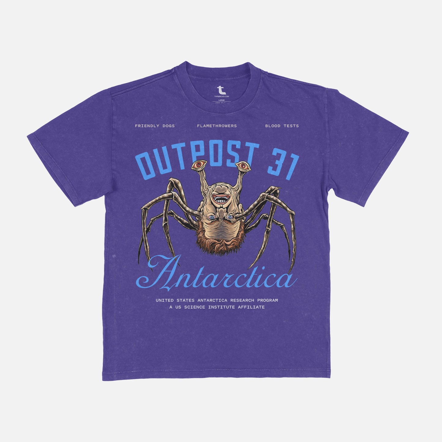 Outpost 31 Spiderhead Horror Movie Tee
