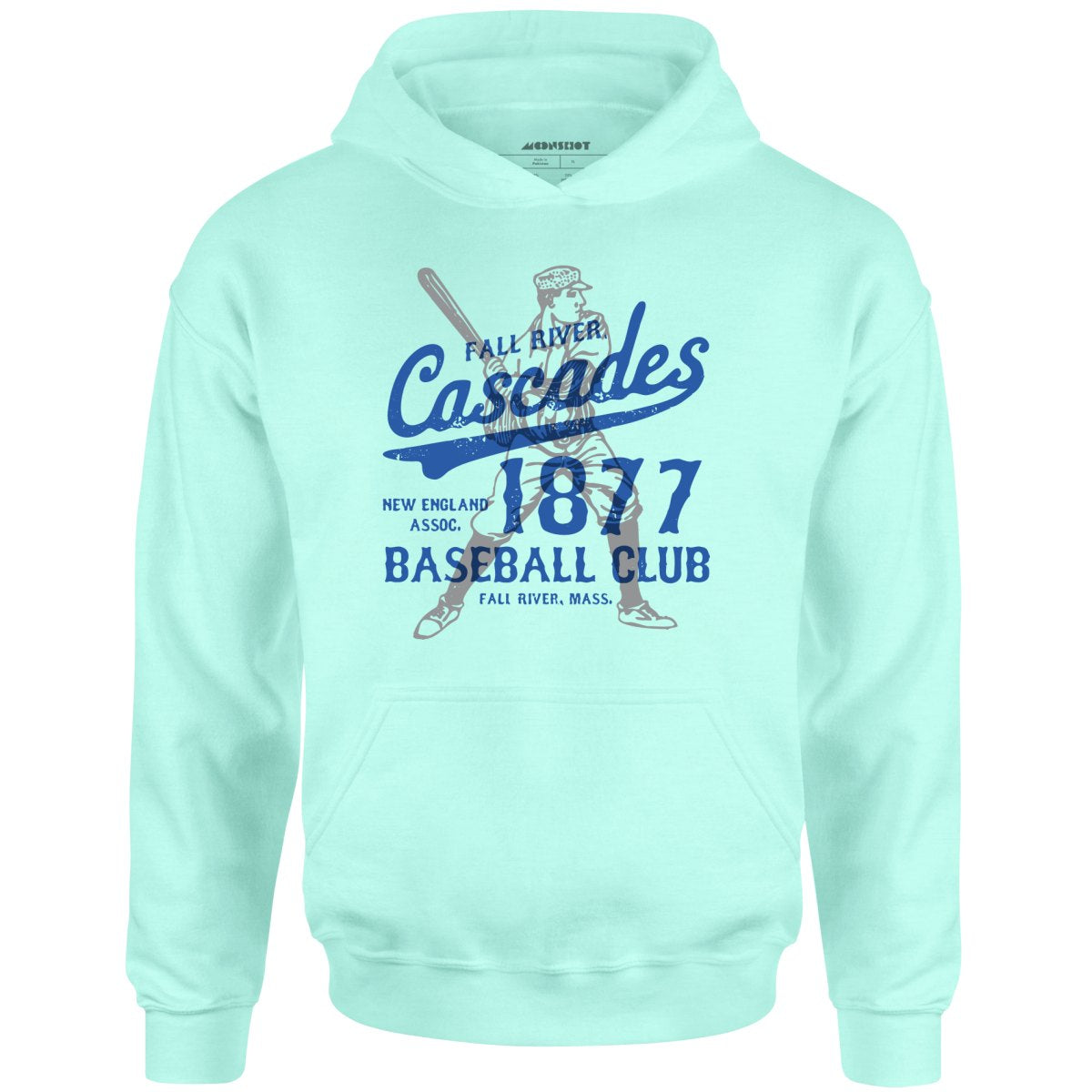 Fall River Cascades - Massachusetts - Vintage Defunct Baseball Teams - Unisex Hoodie