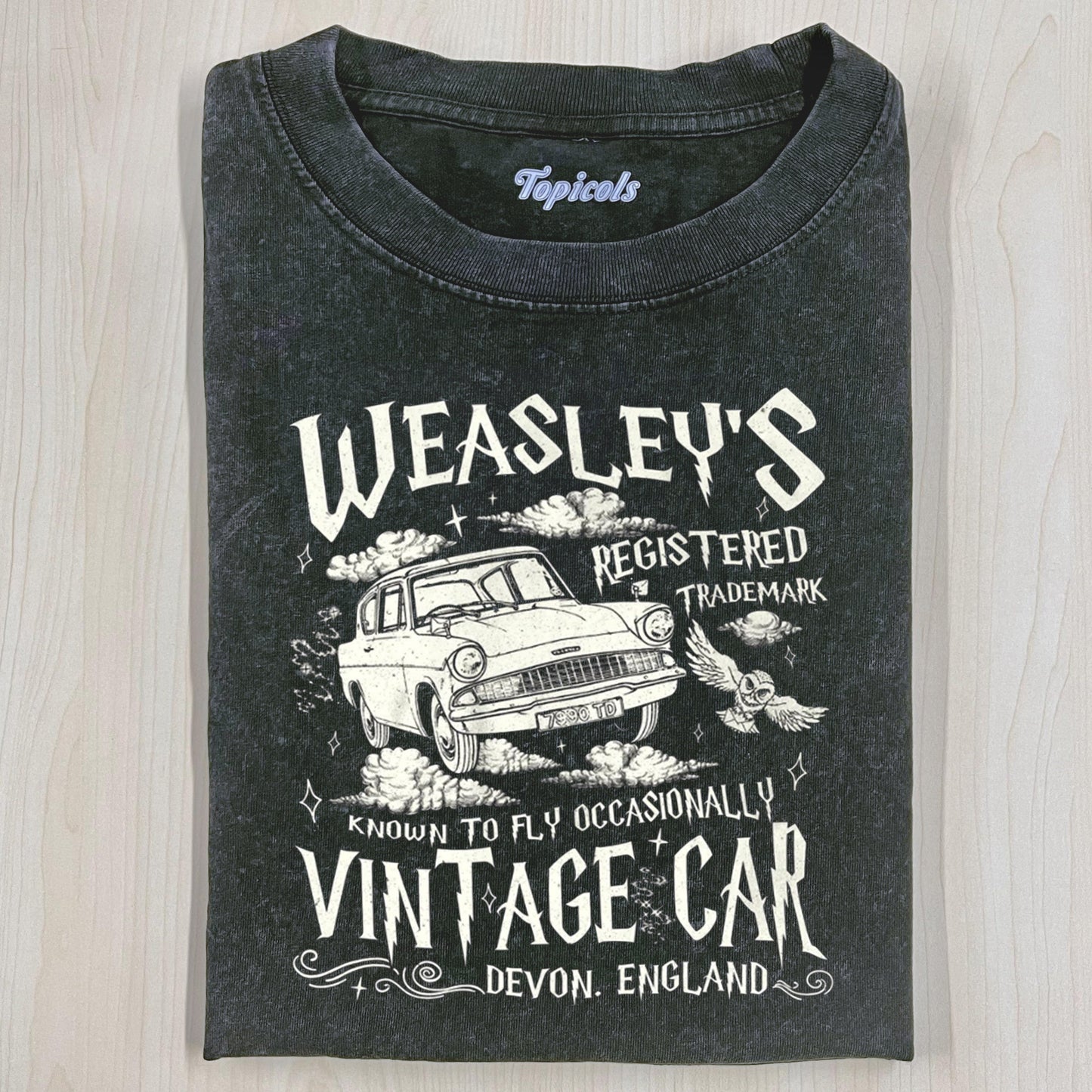 WIZARD FLYING CAR SHIRT