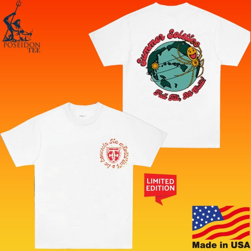 Fitted Hawaii Summer Solstice Full Tilt No Guilt T-shirt