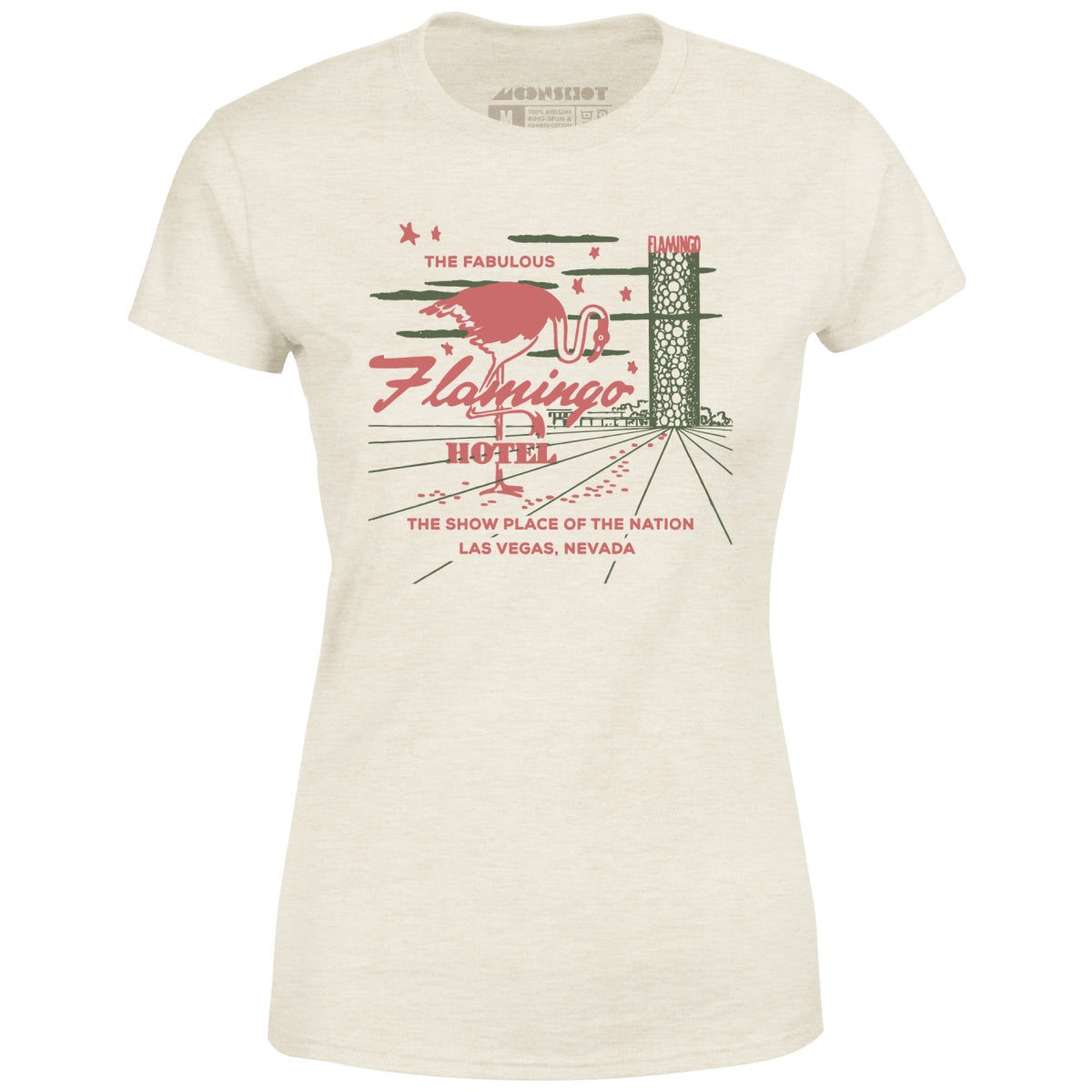 Flamingo Hotel v4 - Vintage Las Vegas - Women's T-Shirt