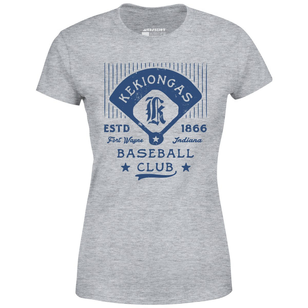 Fort Wayne Kekiongas - Indiana - Vintage Defunct Baseball Teams - Women's T-Shirt
