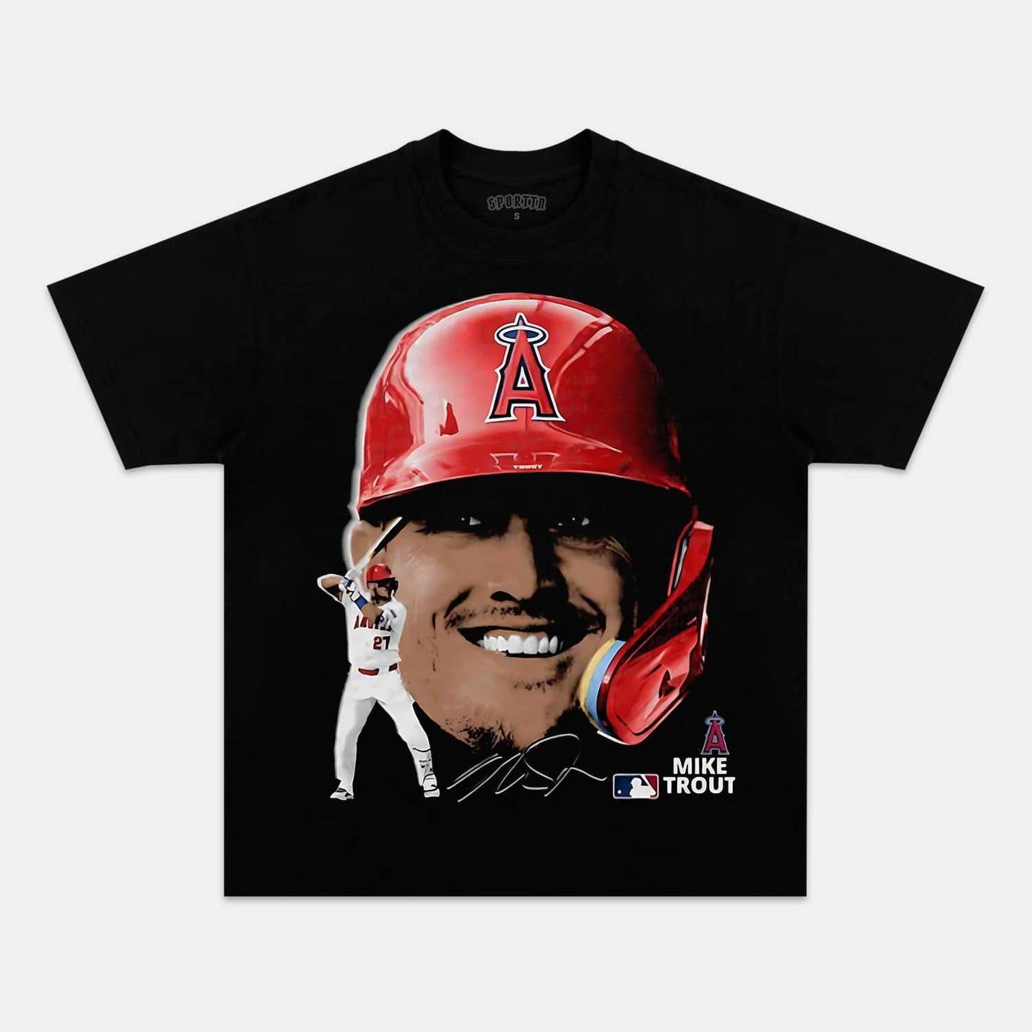 BIG FACE MIKE TROUT TEE Style001