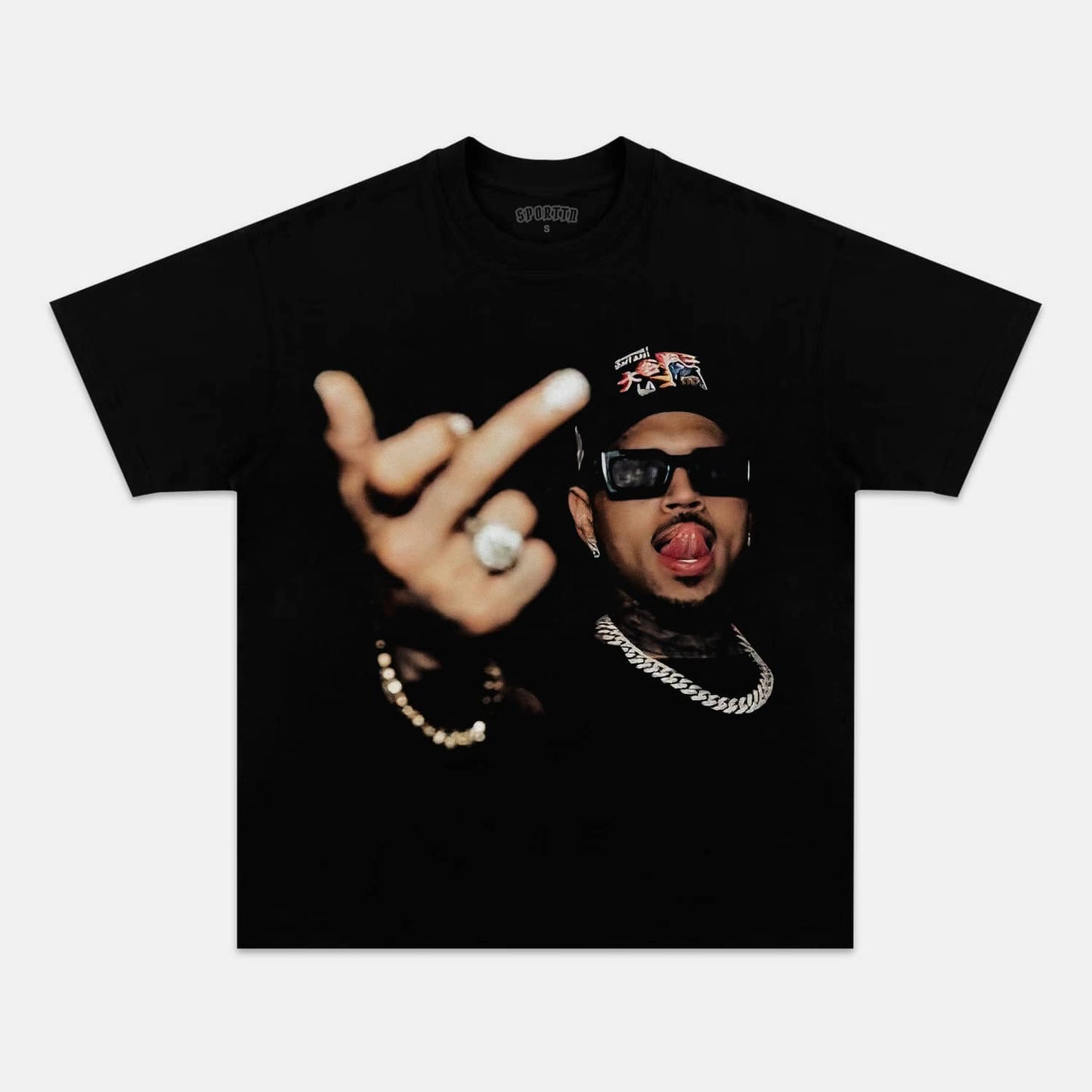 CHRIS BROWN V2 TEE Style001