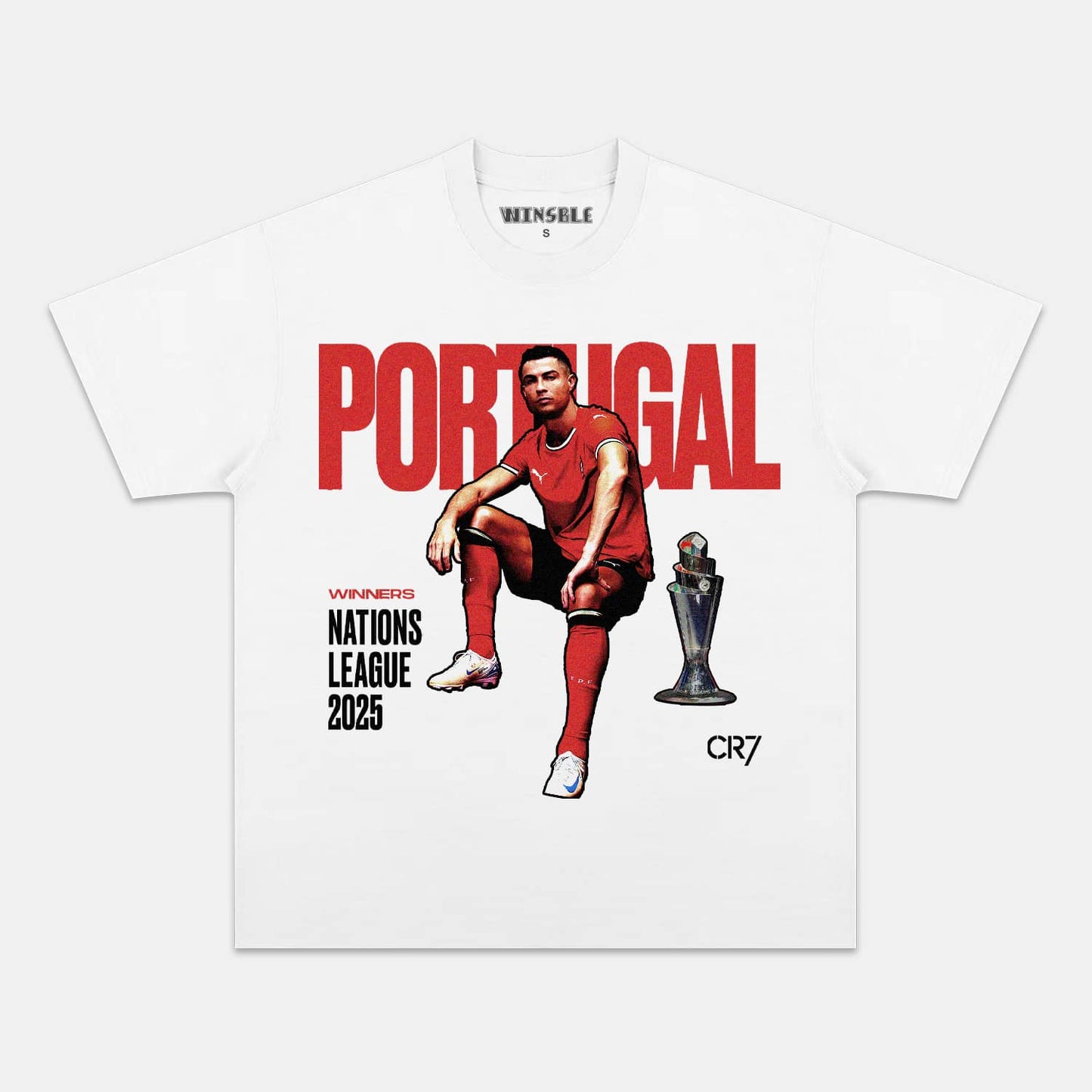 CRISTIANO RONALDO V4 TEE Style004 - clothing by TeeHivey.com (Image 4)
