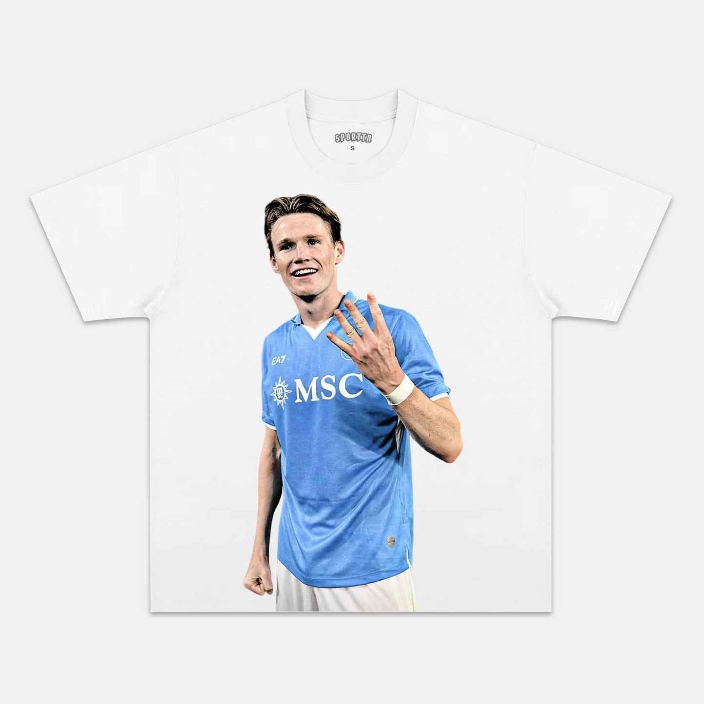 NAPOLI WIN 4TH SERIE A TITLE TEE. 5.24 Style001 - clothing by TeeHivey.com (Image 4)
